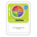 Mega-Mag Shapes - "Choose My Plate" Magnet (4"x5-1/2")